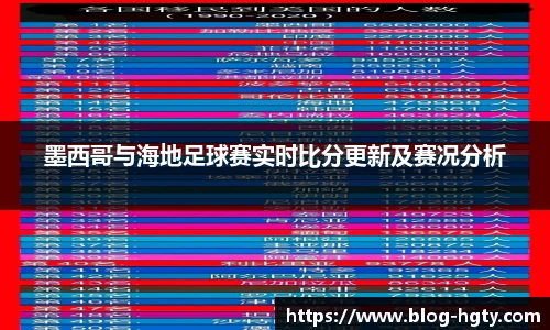 墨西哥与海地足球赛实时比分更新及赛况分析